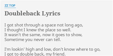 double back lyrics